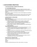 Ejecuciones creativas