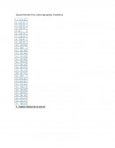 ESTADISTICA DATOS AGRUPADOS Y NO AGRUPADOS