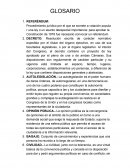 GLOSARIO derecho