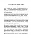 La naturaleza humana: un enigma universal