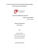 Año de la promoción de la industria responsable y del compromiso climático