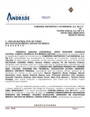 JUICIO ORAL MERCANTIL - ESCRITO INICIAL