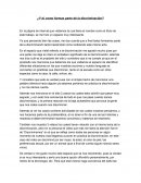 Y tu como formas parte de la discriminación