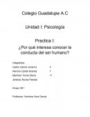 ¿Por qué interesa conocer la conducta del ser humano?