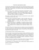 La Teoría de las representaciones sociales