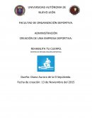 CREACIÓN DE UNA EMPRESA DEPORTIVA: REHABILITA TU CUERPO