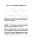¿Qué tipo de relación guarda el cine y la literatura?