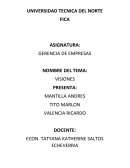 Vision Hilton Hotels Corporation