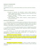 Escucha la narración de anécdotas, cuentos, relatos, leyendas y fábulas; expresa que sucesos o pasajes le provocan reacciones como gusto, sorpresa, miedo o tristeza