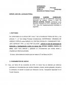 Modelo de habeas corpus a favor de menor de edad