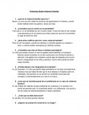 Entrevista Sobre Violencia Familiar