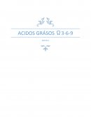 Ácidos grasos Omega 3-6-9