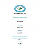 Español 1 La comunicación