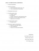 LOS PROCESOS DEL APRENDIZAJE