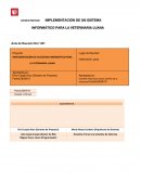 IMPLEMENTACIÓN DE UN SISTEMA INFORMÁTICO PARA LA VETERINARIA LUANA