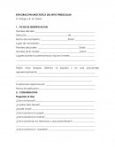 EXPLORACIÓN LINGÜÍSTICA DEL NIÑO PREESCOLAR