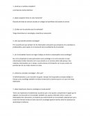 Entrevista a un sociologo