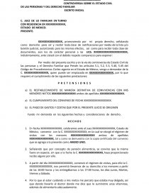 DEMANDA CONVIVENCIA.. Página 1