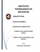 TALLER DE DISEÑO II DESPACHO DE ARQUITECTOS