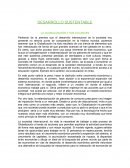 DESARROLLO SUSTENTABLE - LA GLOBALIZACIÓN Y SUS ALCANCES