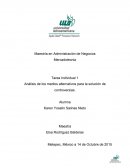 Tarea Individual 1 Análisis de los medios alternativos para la solución de controversias
