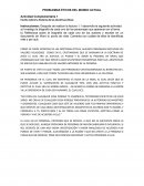 PROBLEMAS ÉTICOS DEL MUNDO ACTUAL