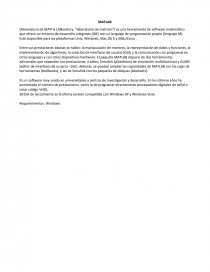Programas de el MATLAB. Página 1