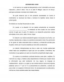 Estudio de caso de deficiencia en rendimiento del niño