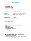 Ficha de prácticas: Cuidados al recién nacido