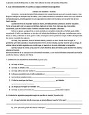 Prueba de Lenguaje de 3° Básico.