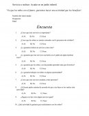 Servicio a realizar: Ayudar en un jardín infantil