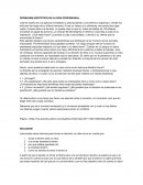 Cual es el Problema Etico hipotetico en el area laboral