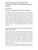 Proyecto ll Conflicto Social y Ordenamiento Jurídico Venezolano y su vinculación con las unidades curriculares del trayecto ll