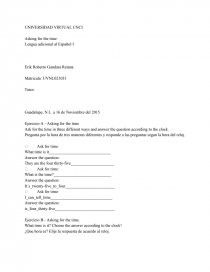 PROYECTO INGLES I. Página 1