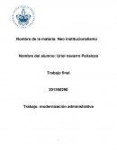 Trabajo: modernización administrativa