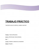 Perspectivas “ANTROPOLOGIA FILOSÓFICA, RUBEN VASCONI”