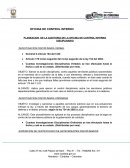 PLANEACION DE LA AUDITORIA DE LA OFICINA DE CONTROL INTERNO DISCIPLINARIO