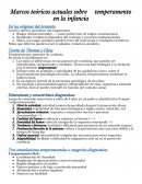 Marcos teóricos actuales sobre temperamento en la infancia