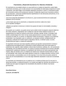 Crecimiento Desarrollo Económico Vs. Deterioro Ambiental