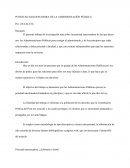 POTESTAD SANCIONADORA DE LA ADMINISTRACIÓN PÚBLICA