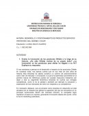 DESARROLLO Y POSICIONAMIENTO DE PRODUCTOS SERVICIOS