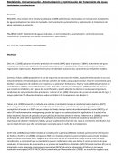 Modelando, Instrumentación, Automatización y Optimización de Tratamiento de Aguas Residuales Instalaciones