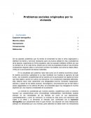 Problemas sociales originados por la vivienda