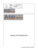Manual de organizacion