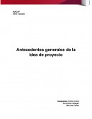 CLASIFICACION DEL PROYECTO SEGÚN EL OBJETO DE LA INVERSION