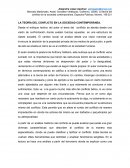 LA TEORÍA DEL CONFLICTO EN LA SOCIEDAD CONTEMPORÁNEA.