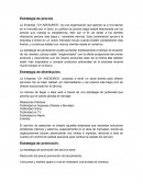 Estrategia de precios La Empresa “CH ASESORES”