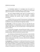 Métodos y metodologías de la psicología