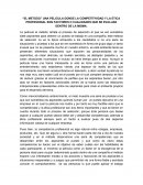 EL METODO” UNA PELICULA DONDE LA COMPETITIVIDAD Y LA ETICA PROFESIONAL SON FACTORES O CUALIDADES QUE SE EVALUAN DENTRO DE LA MISMA