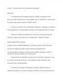 Conceptos básicos de la mercadotecnia internacional